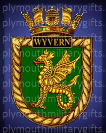 HMS Wyvern Magnet
